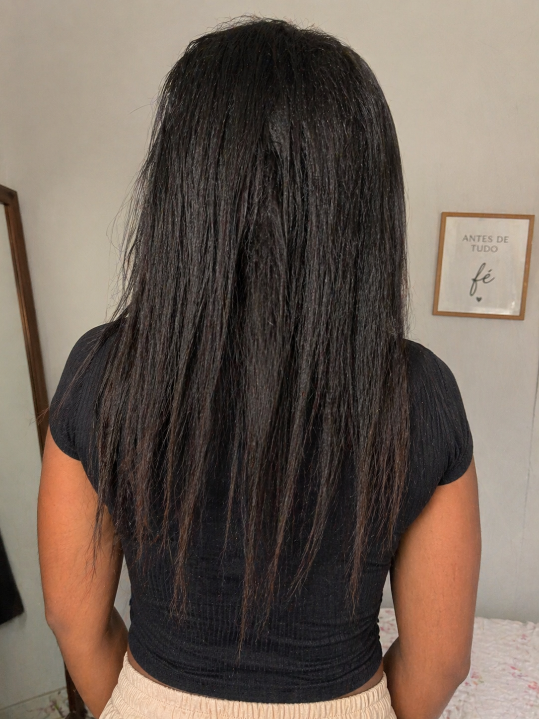 Cabelo danificado pelo uso de progressiva